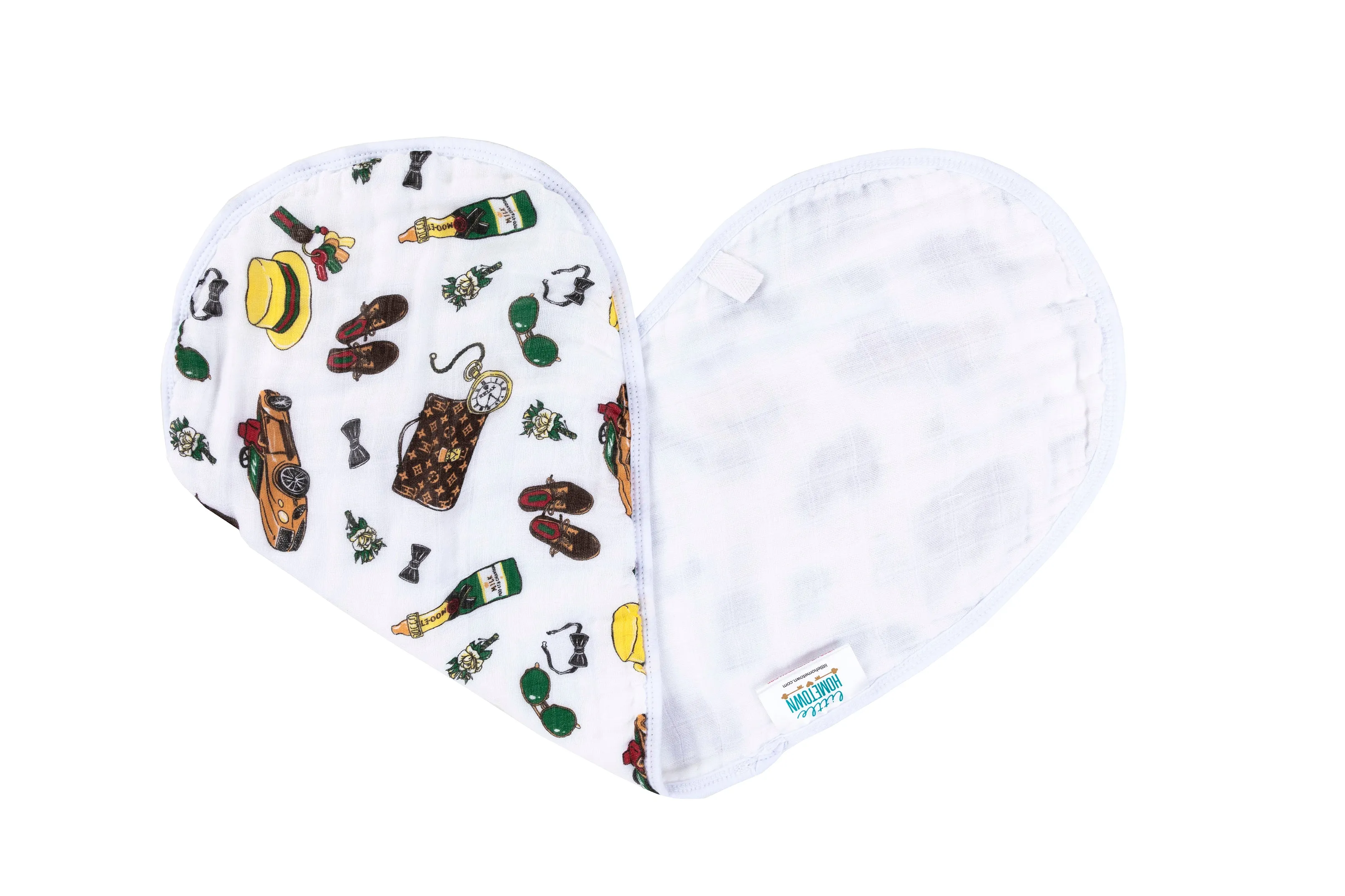 Little Hometown 2-in-1 Burp Cloth   Bib