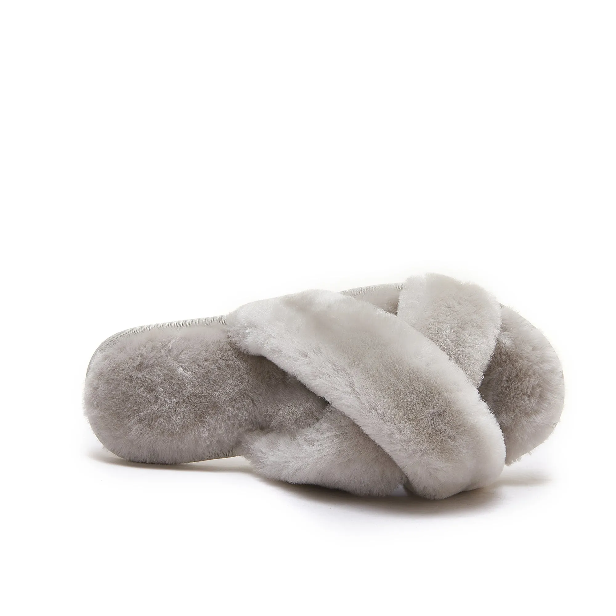 Luna - Premium Sheepskin Crossover Women's Slippers