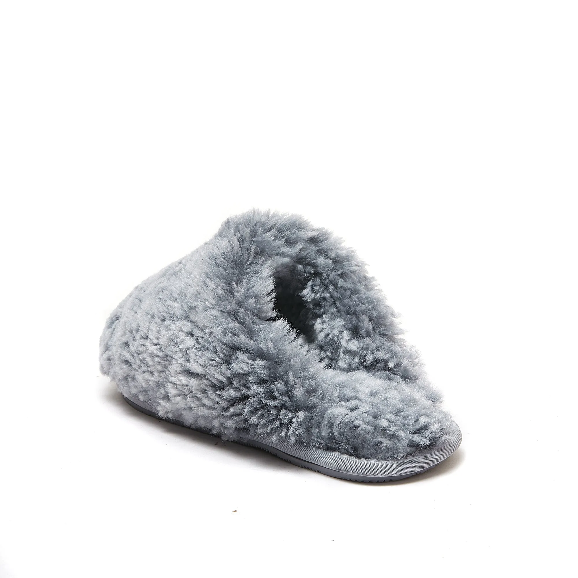 Marley - Curly Wool Slip-On - Men's Women's Unisex Premium Australian Sheepskin Slippers