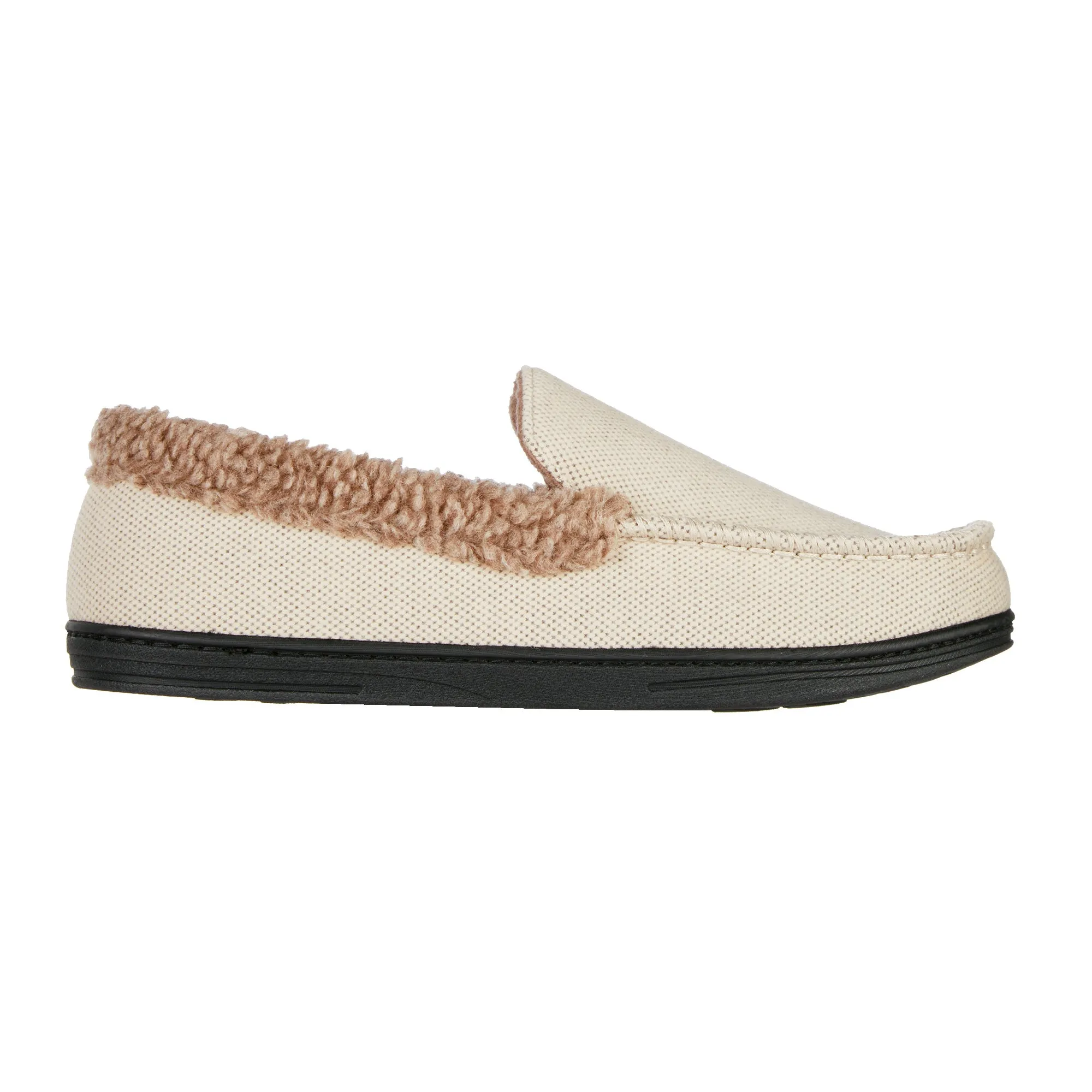 Men's Brushed Knit Lewis Moccasin Slippers