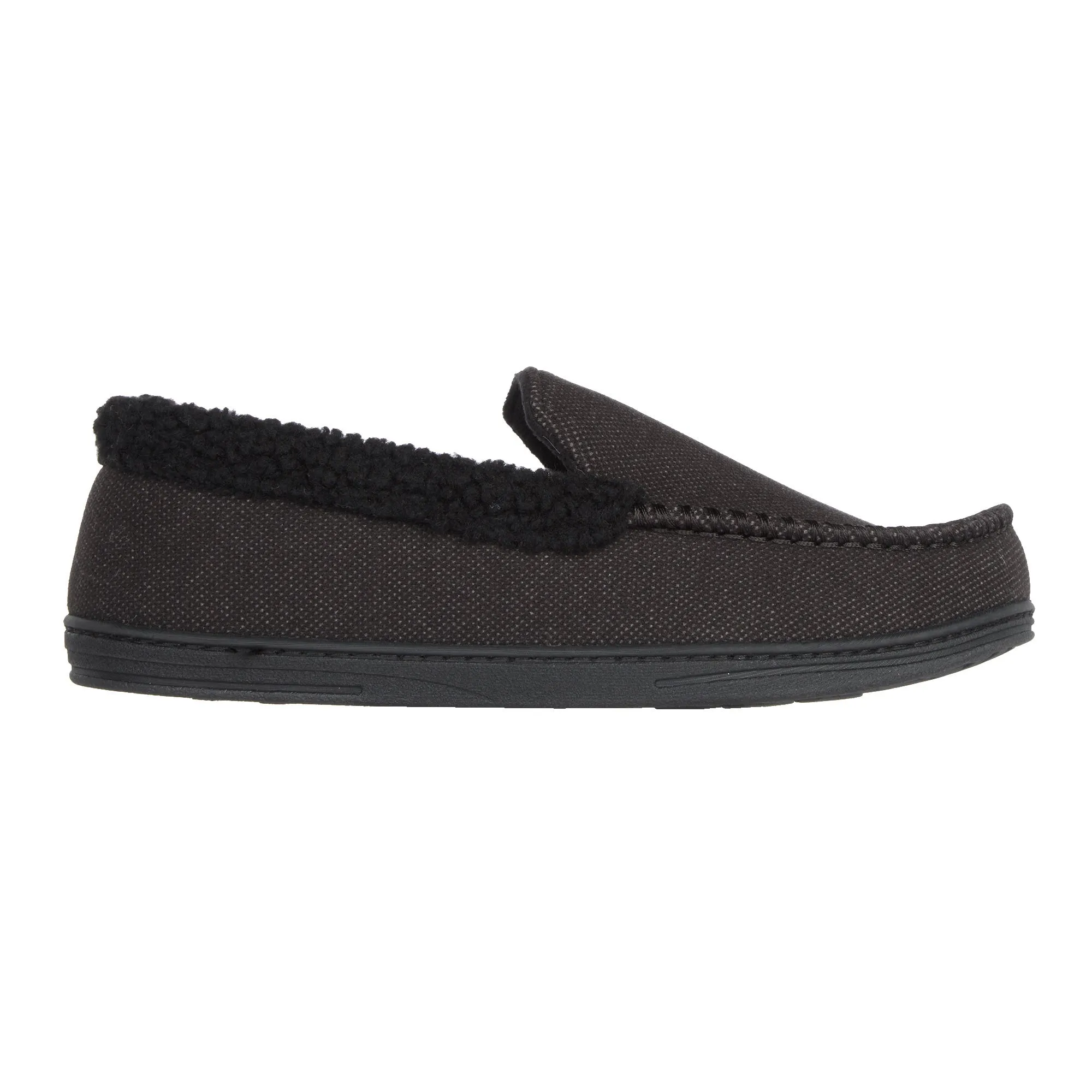 Men's Brushed Knit Lewis Moccasin Slippers