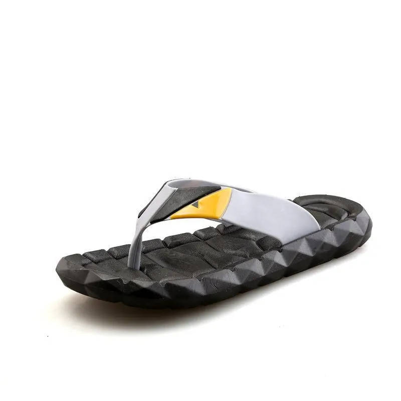 Men's Casual Beach Flexible Colorful Slippers