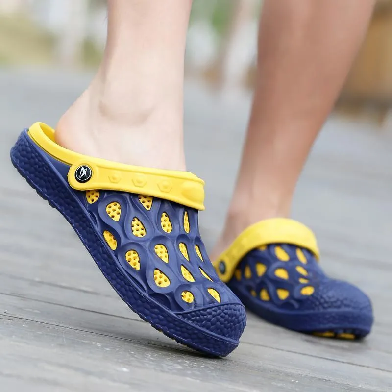 Men's Hole Comfort Slip-on Casual Water Sandals Slippers