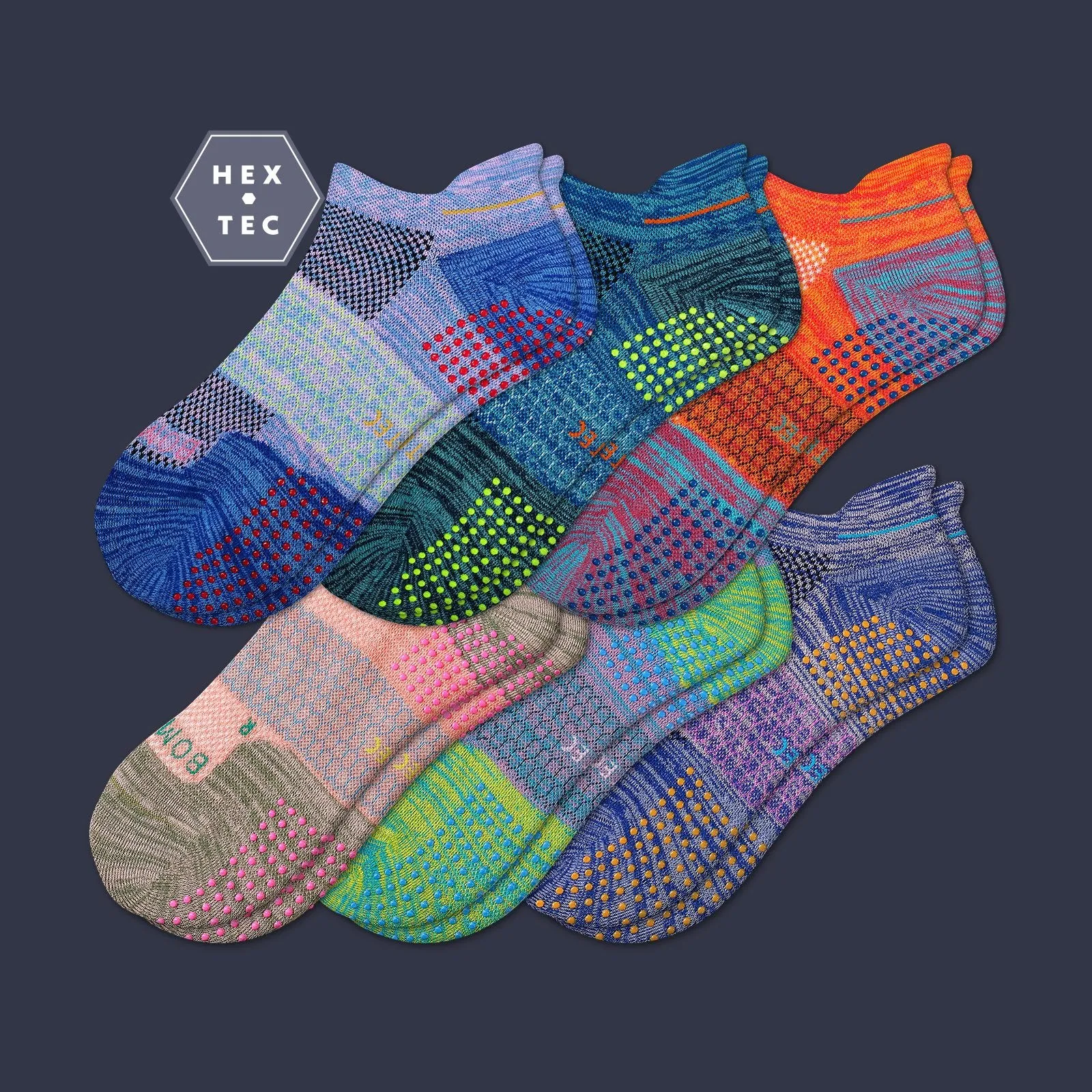 Men's Performance Gripper Ankle Sock 6-Pack