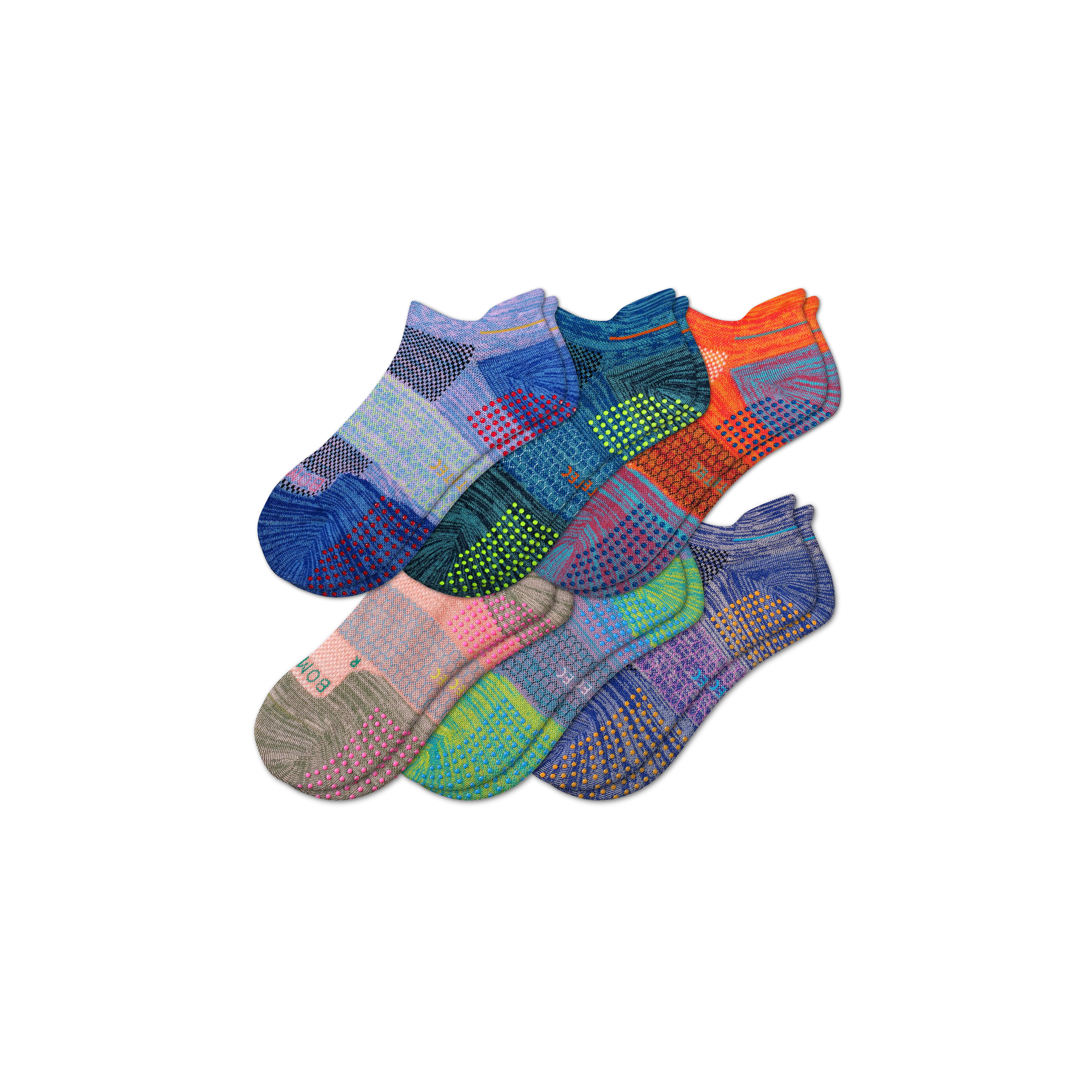 Men's Performance Gripper Ankle Sock 6-Pack