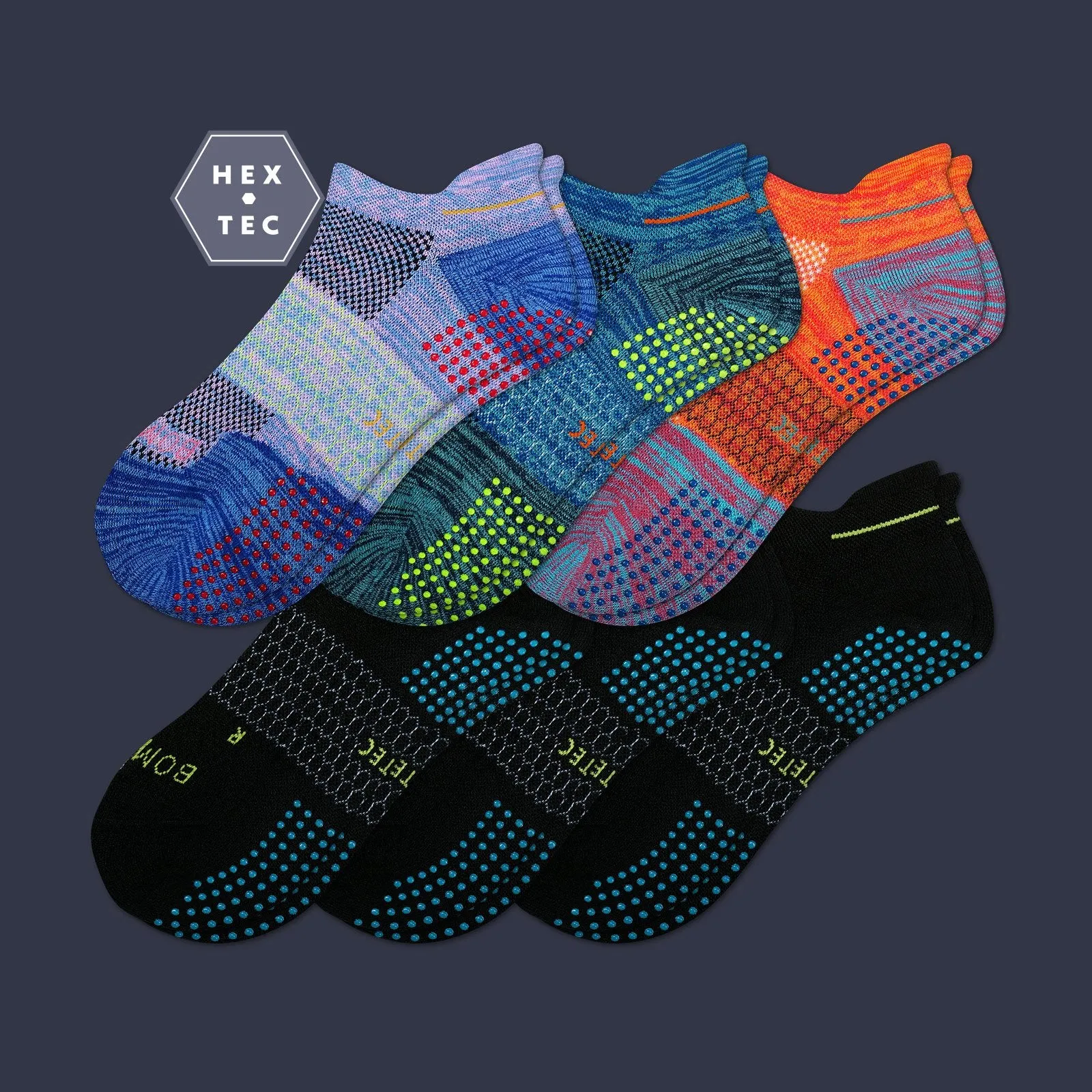 Men's Performance Gripper Ankle Sock 6-Pack