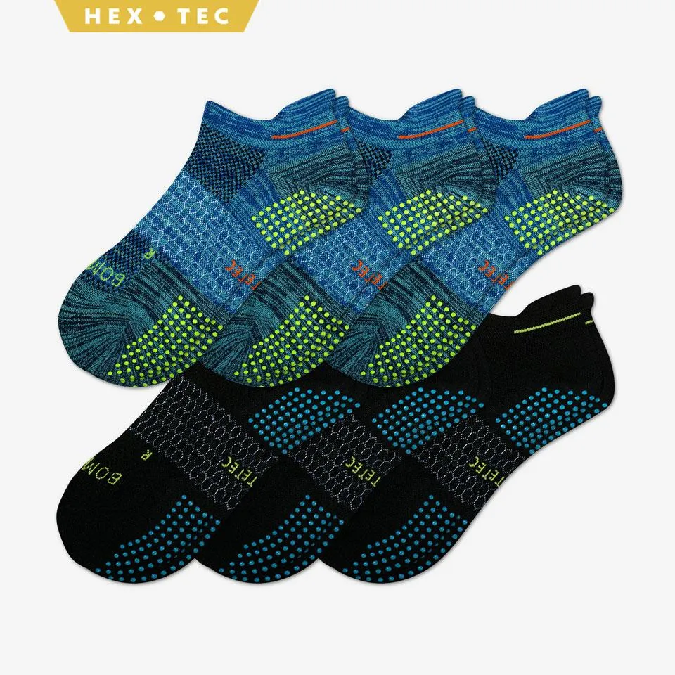 Men's Performance Gripper Ankle Sock 6-Pack