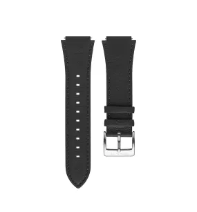 Metric Leather Strap in Black 19.50mm