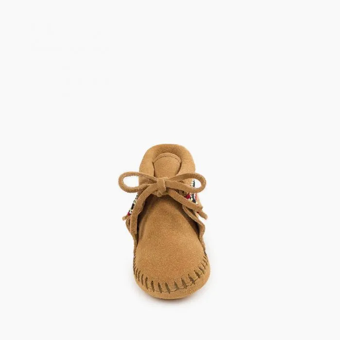 Minnetonka® Infant Braid Bootie Moccasins