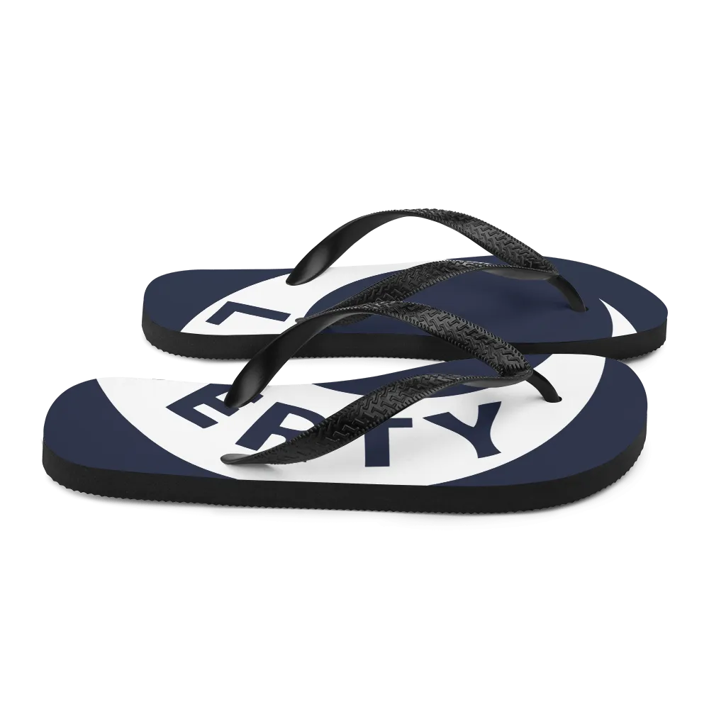 Moultrie Flag Flip-Flops