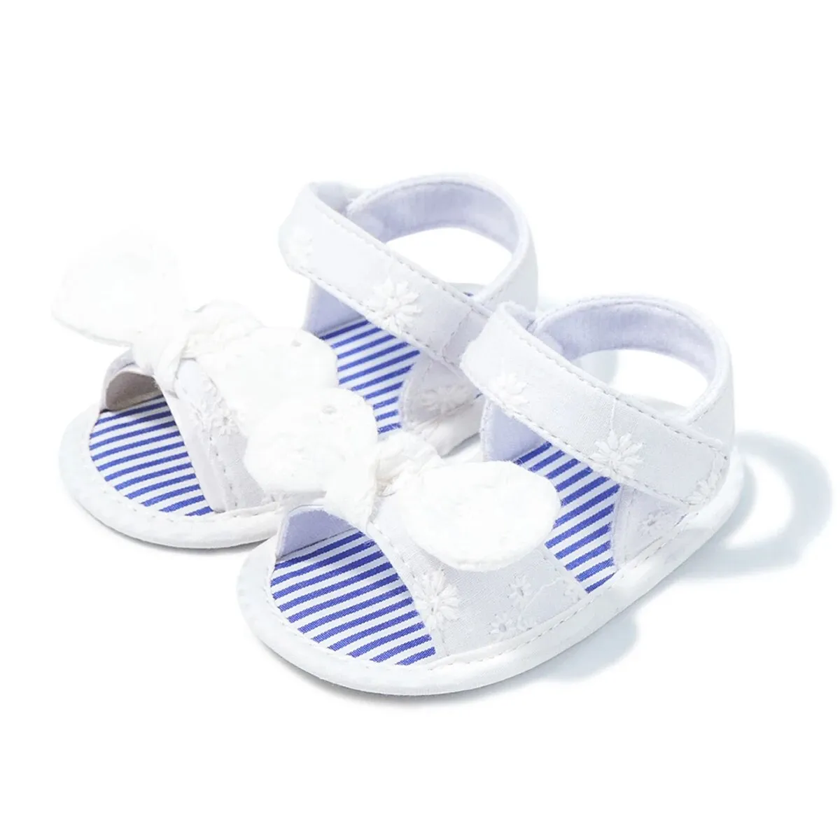 New Summer Baby Sandals Infant Girl Non-slip Rubber Sole Net Flat Heel Garden Girl Sandals - BGSD50783