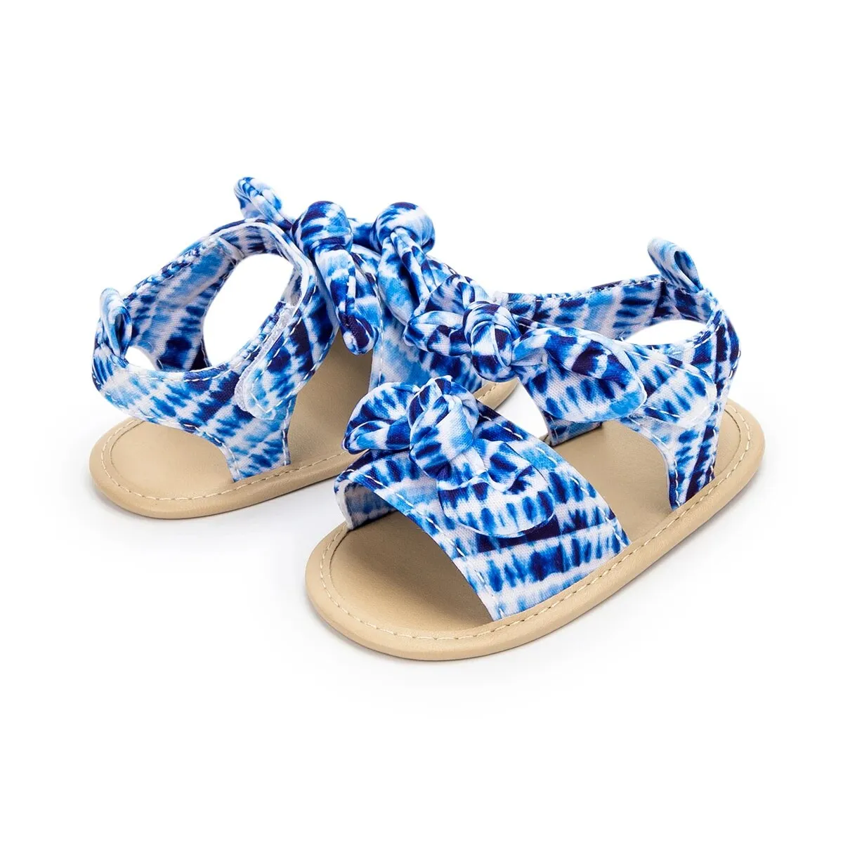 New Summer Baby Sandals Infant Girl Non-slip Rubber Sole Net Flat Heel Garden Girl Sandals - BGSD50783