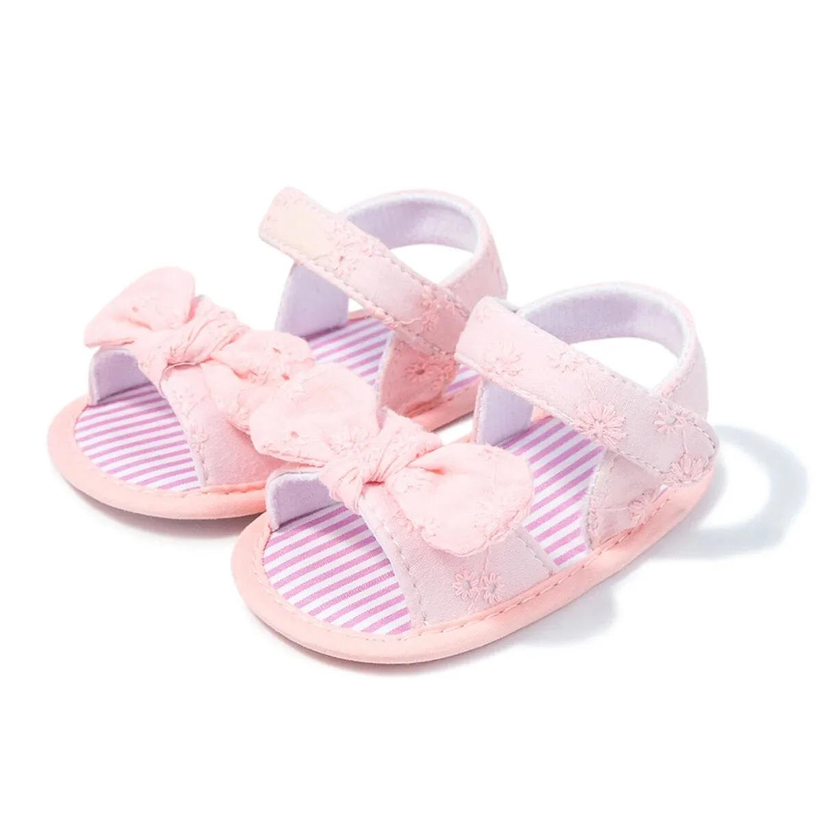 New Summer Baby Sandals Infant Girl Non-slip Rubber Sole Net Flat Heel Garden Girl Sandals - BGSD50783