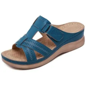 Ortho Roman Cushion Sandals - Blue