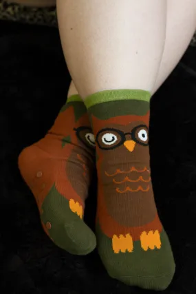 Owl Slipper Socks