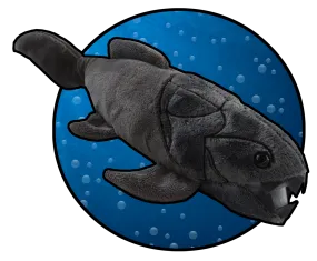 Paleozoic Pals Dunkleosteus Plush