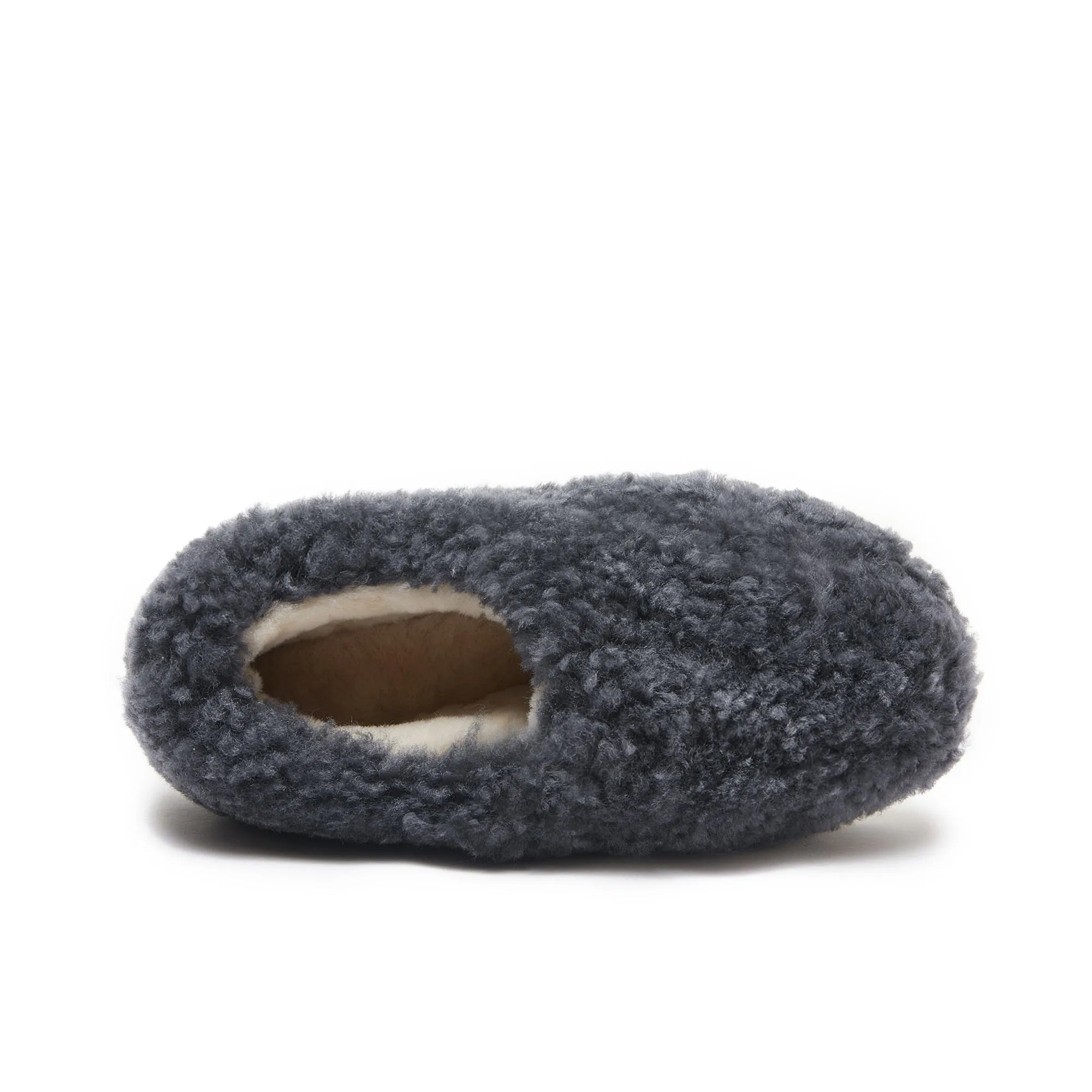 Peyton - Curly Wool Premium Men's Women's Unisex Sheepskin Slipper