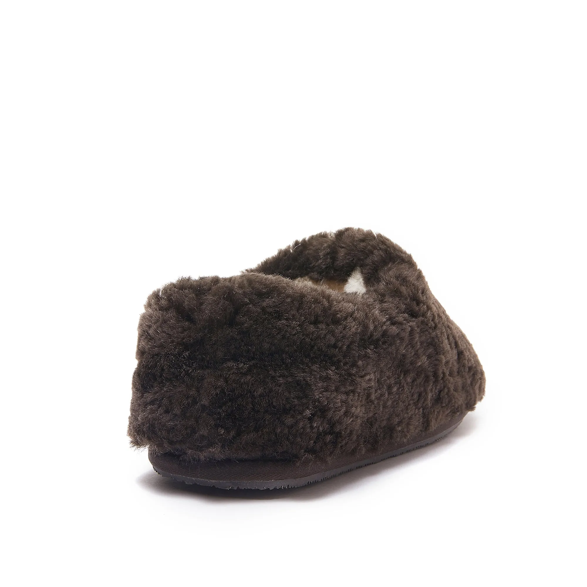 Peyton - Curly Wool Premium Men's Women's Unisex Sheepskin Slipper