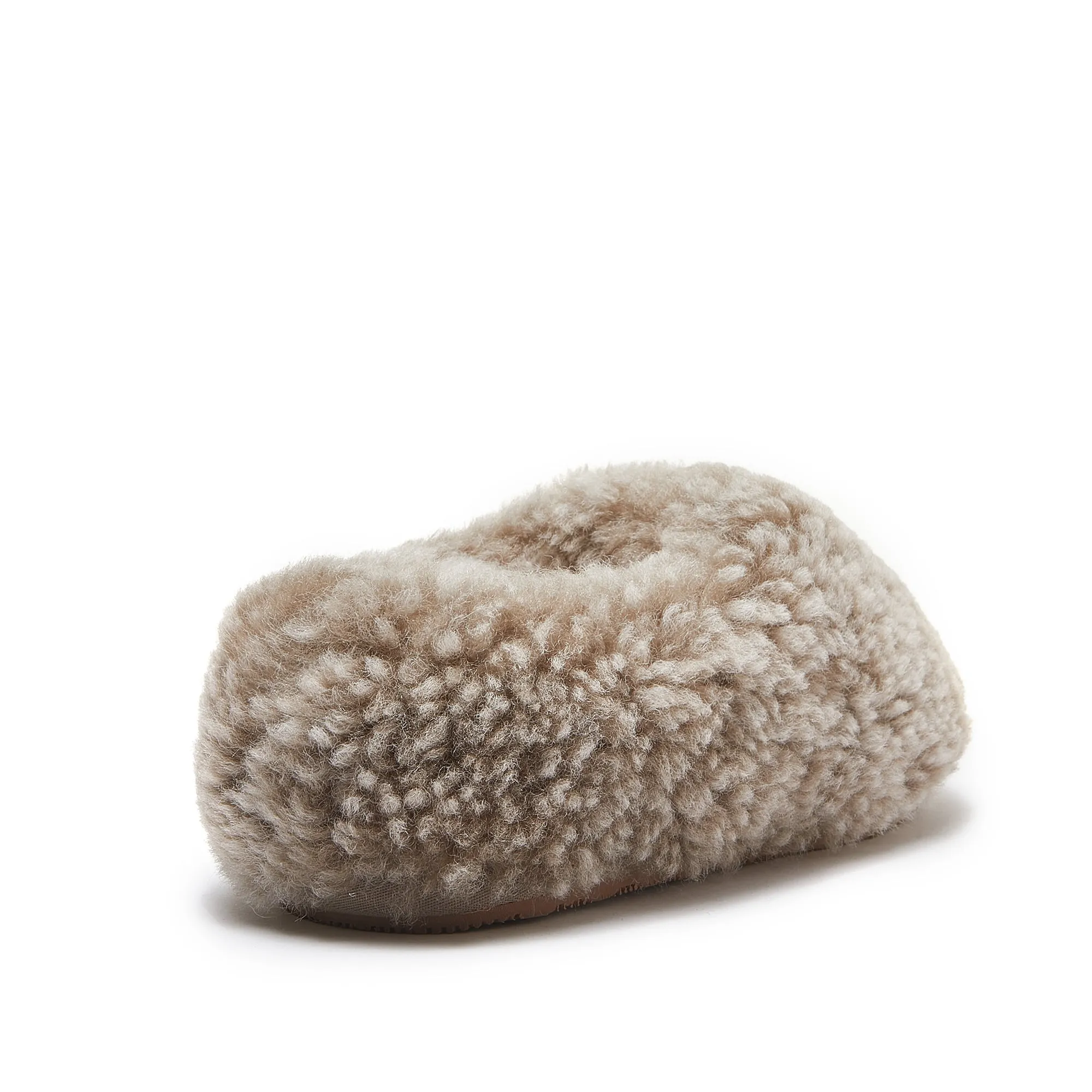 Peyton - Curly Wool Premium Men's Women's Unisex Sheepskin Slipper