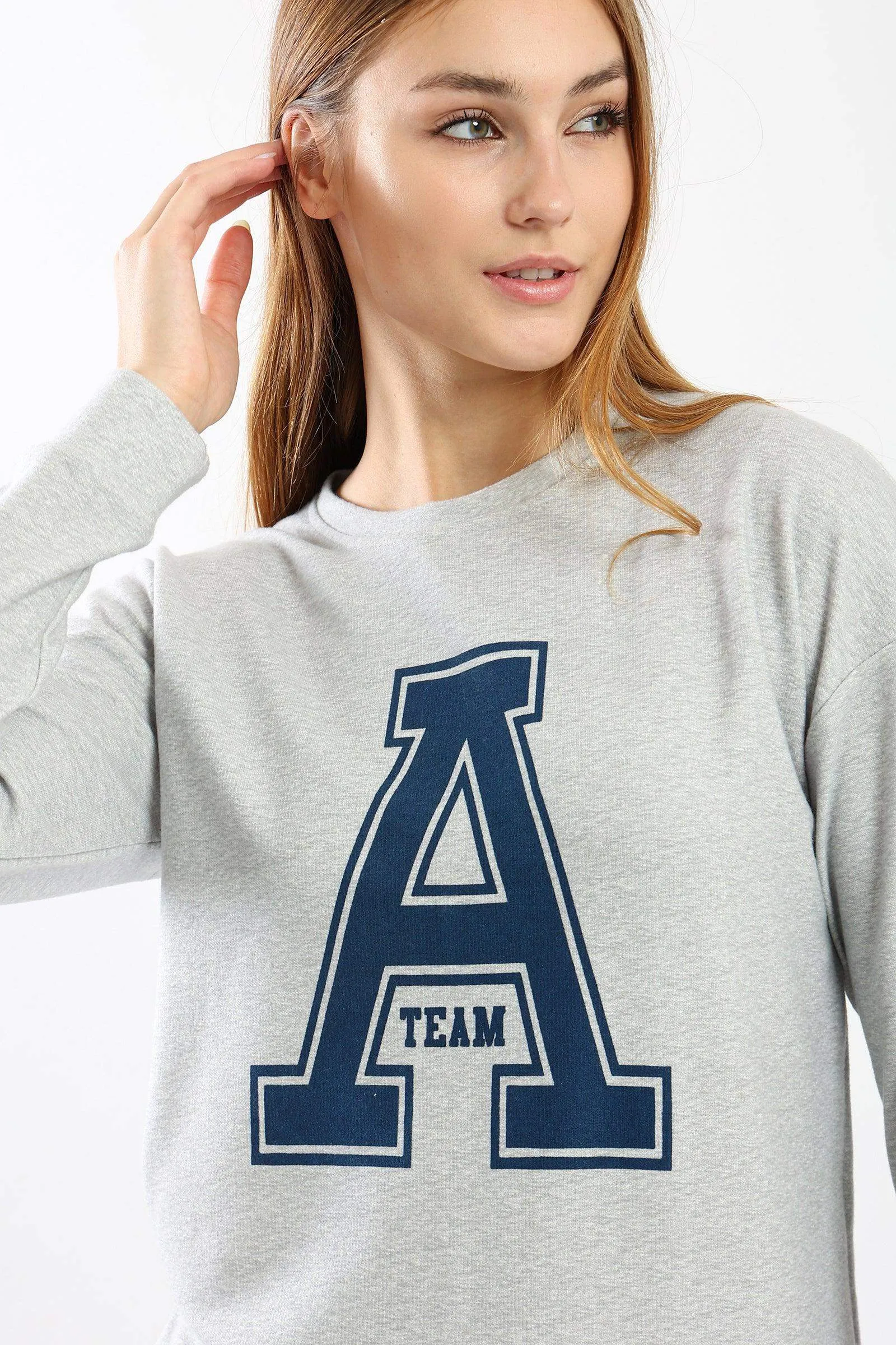 "A Team" Printed Pyjama Set