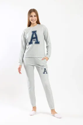 "A Team" Printed Pyjama Set