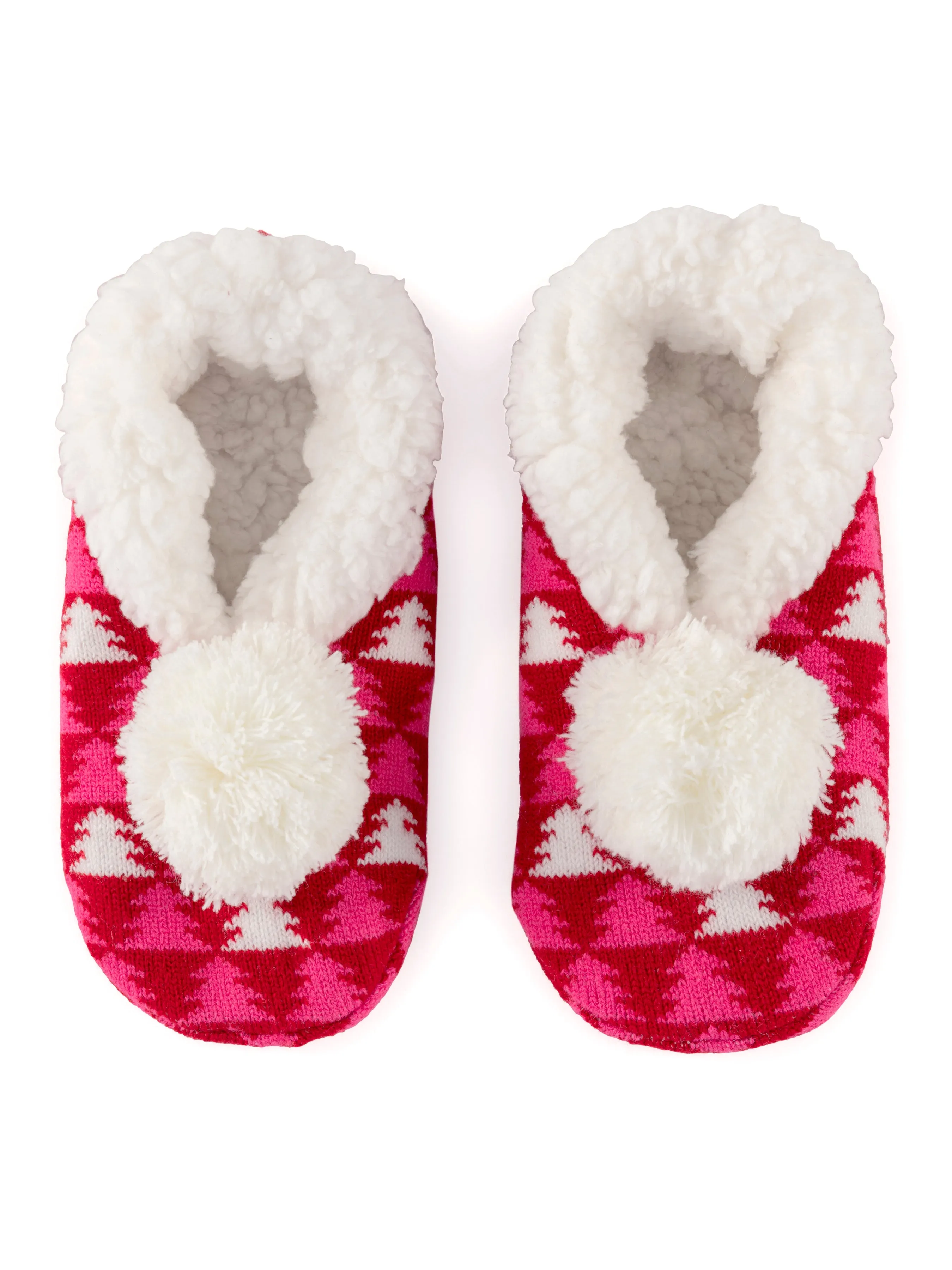 Shiraleah Arya Trees Slippers, Red