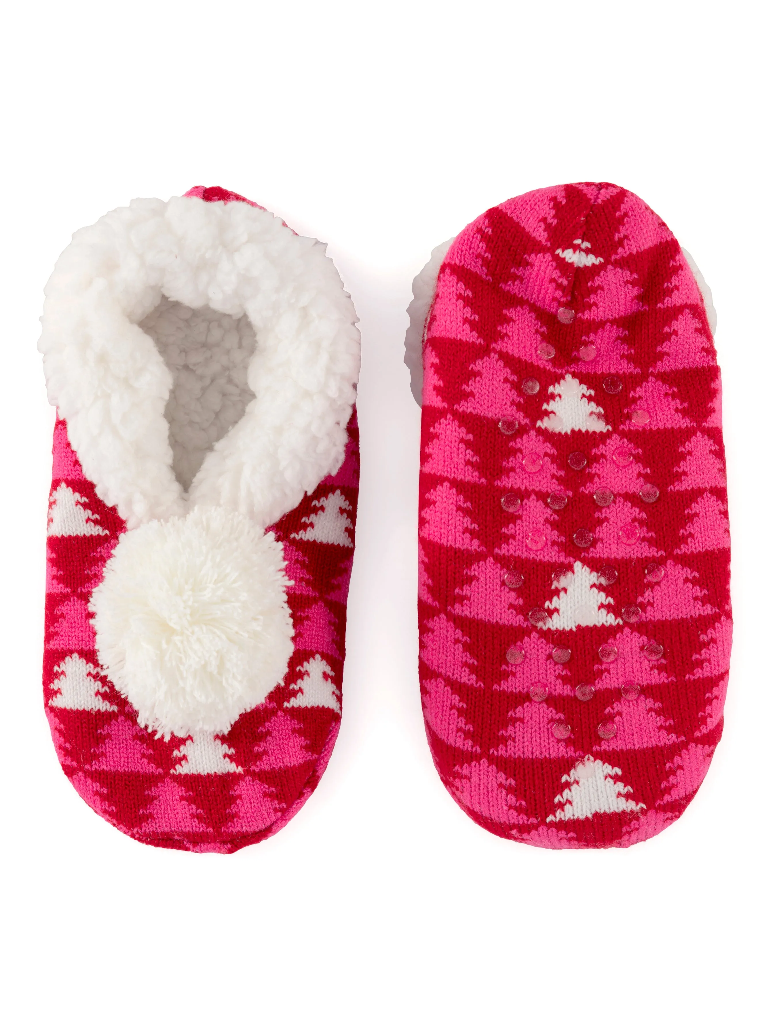 Shiraleah Arya Trees Slippers, Red