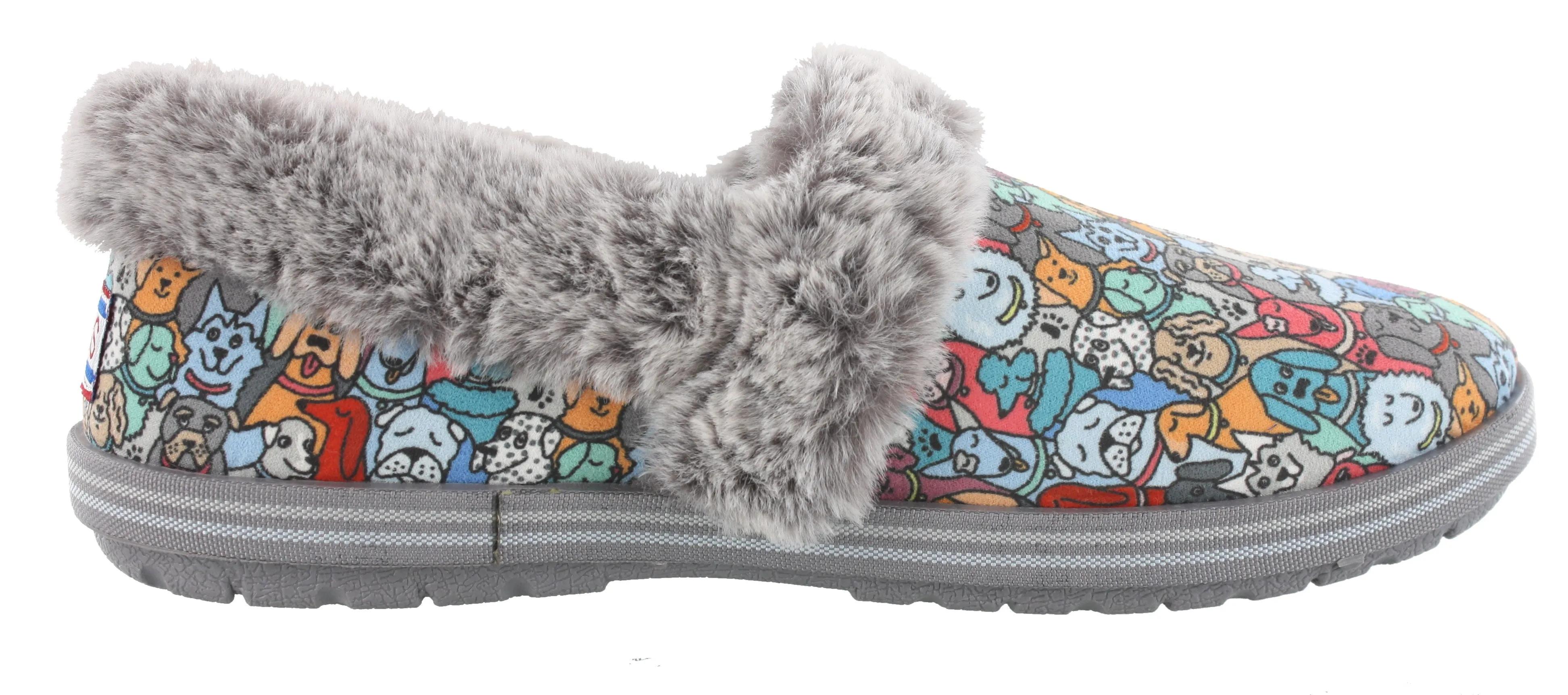 Skechers Bobs Women's Too Cozy Pooch Parade Slippers