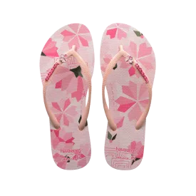 Slim Sakura Flip Flops