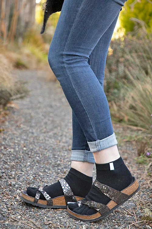 Solid Anklet Toe Socks