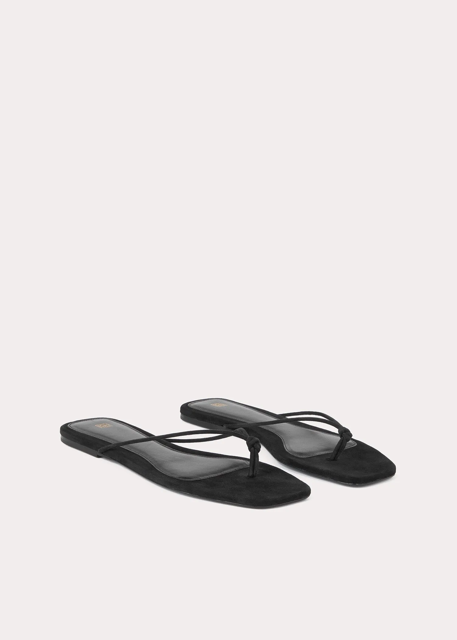 The Knot Flip-Flop Flat black