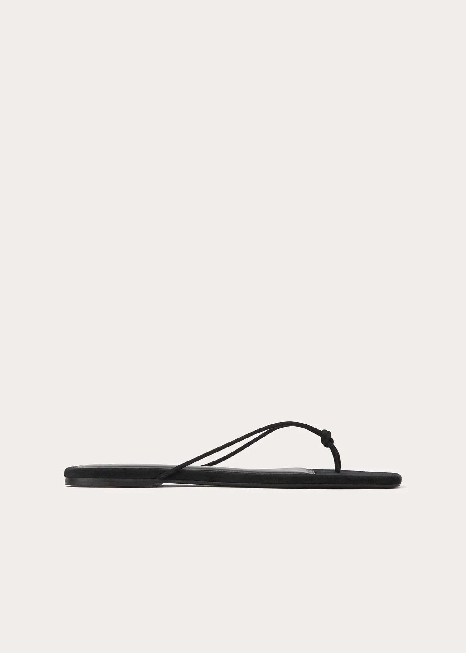 The Knot Flip-Flop Flat black