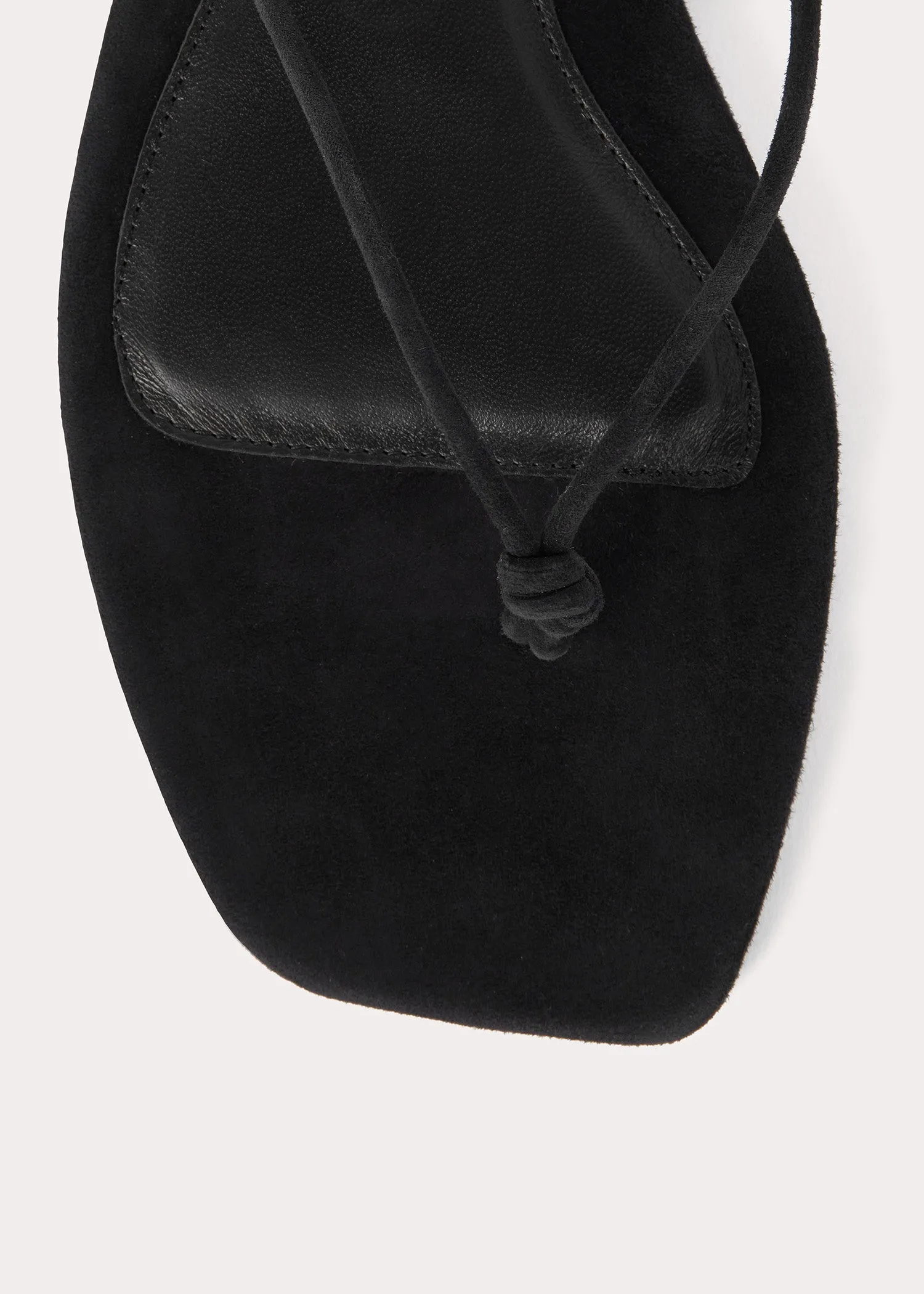 The Knot Flip-Flop Flat black