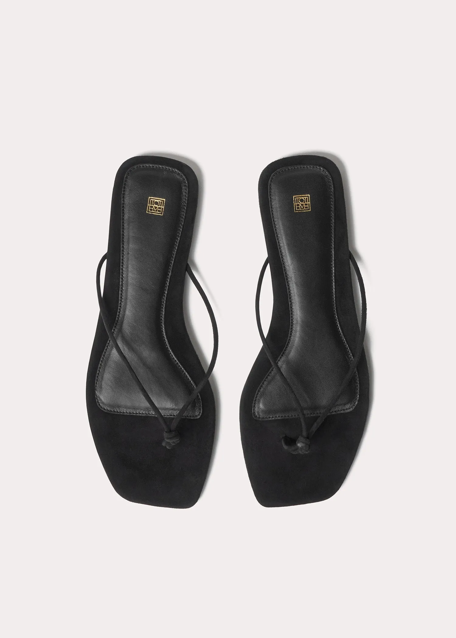 The Knot Flip-Flop Flat black