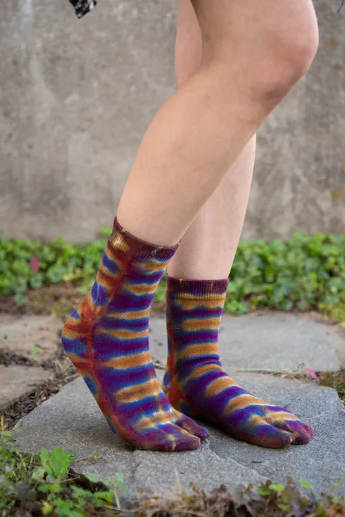 Tie Dye Tabi Socks