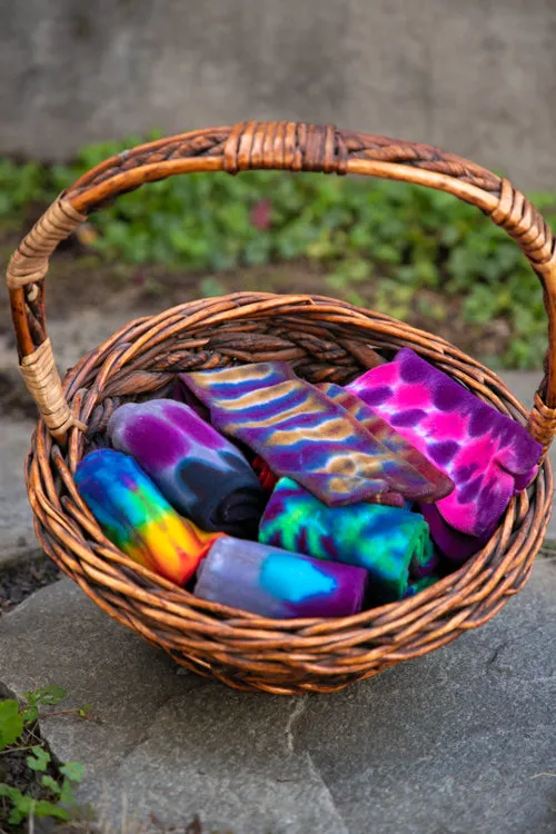 Tie Dye Tabi Socks