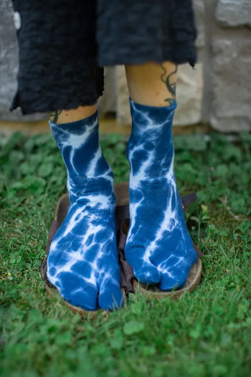 Tie Dye Tabi Socks