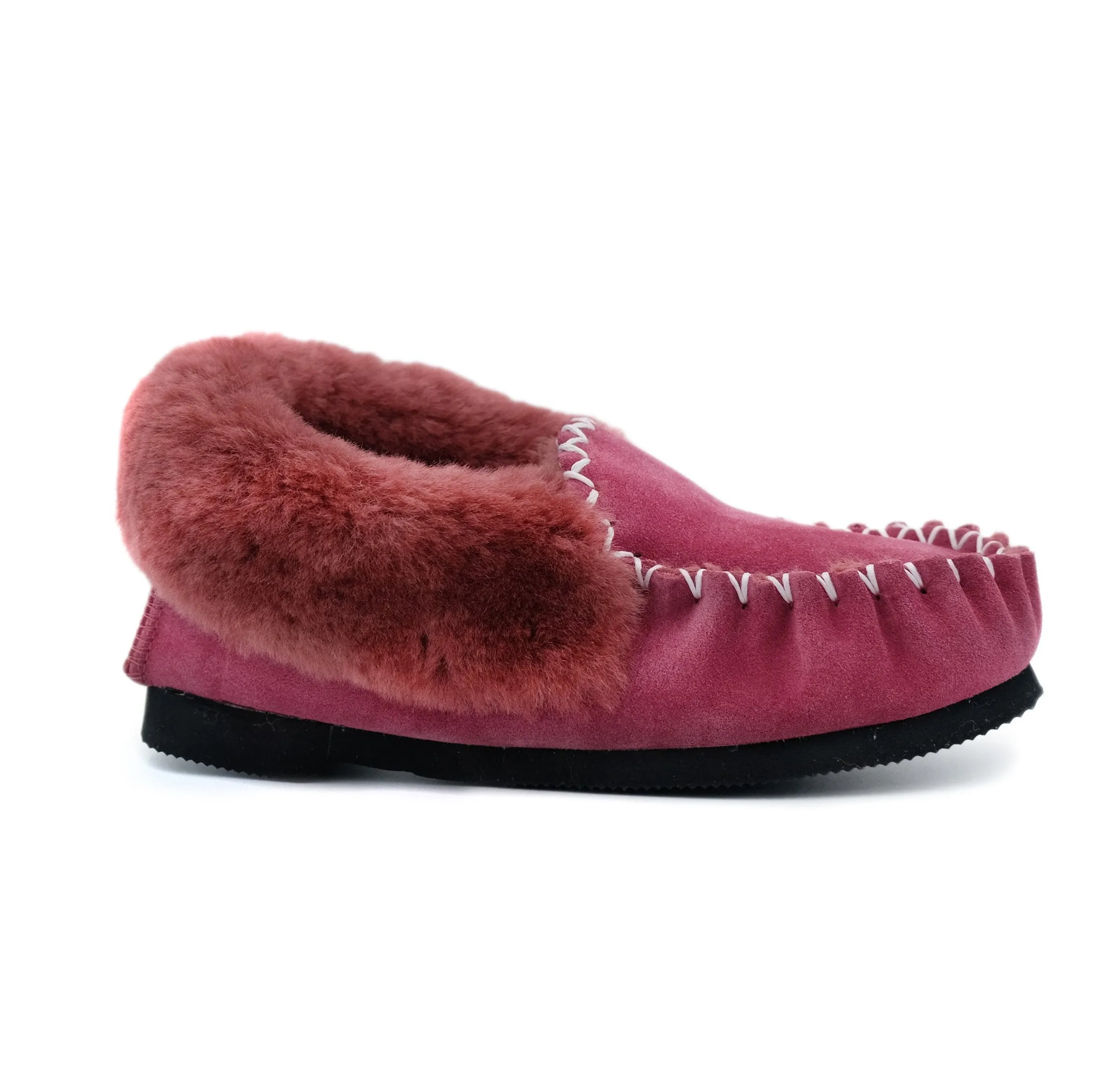 Traditional Sheepskin Moccasins - Men’s, Women’s, 100% Australian Sheepskin UGG Slippers