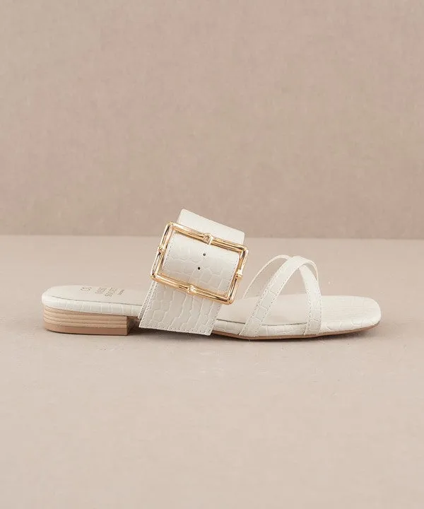 White The Penny - Vacation Sandals