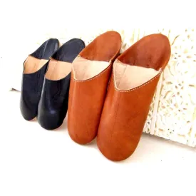 Women Tan Coloured Babouche Slippers