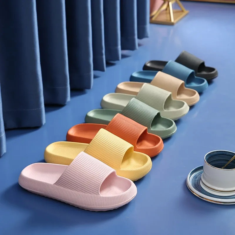 Women Thick Platform Cloud Slippers