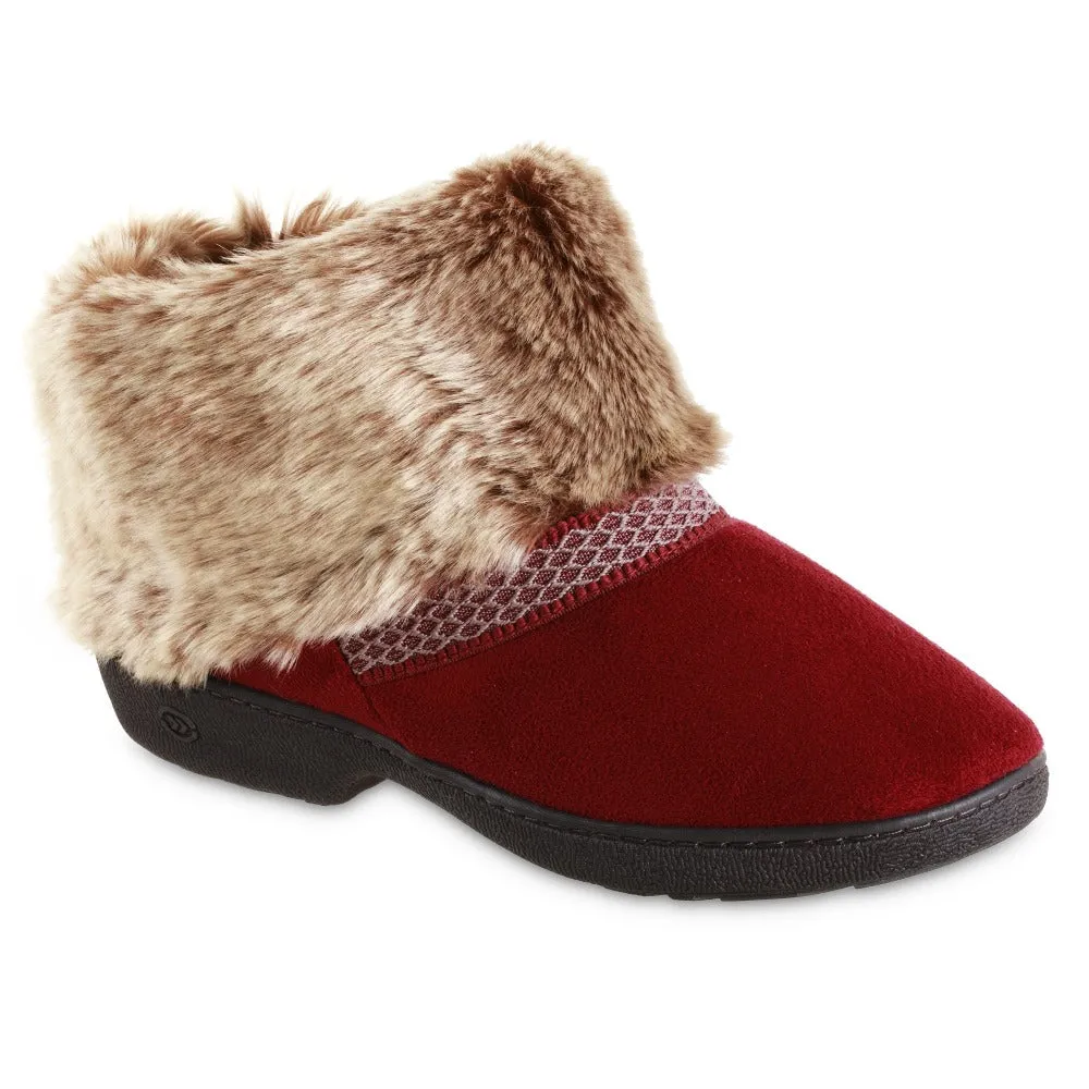 Women's Microsuede Mallory Boot Slippers