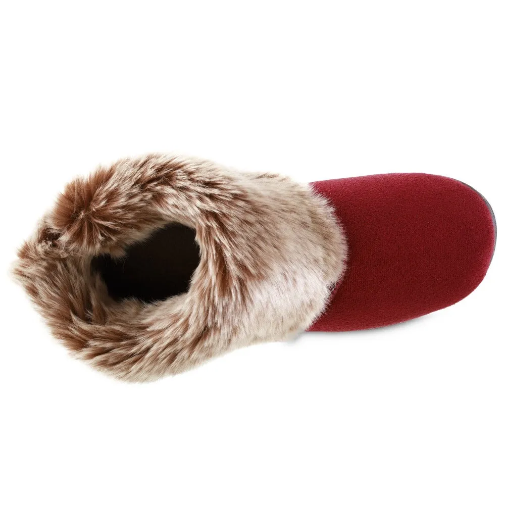 Women's Microsuede Mallory Boot Slippers