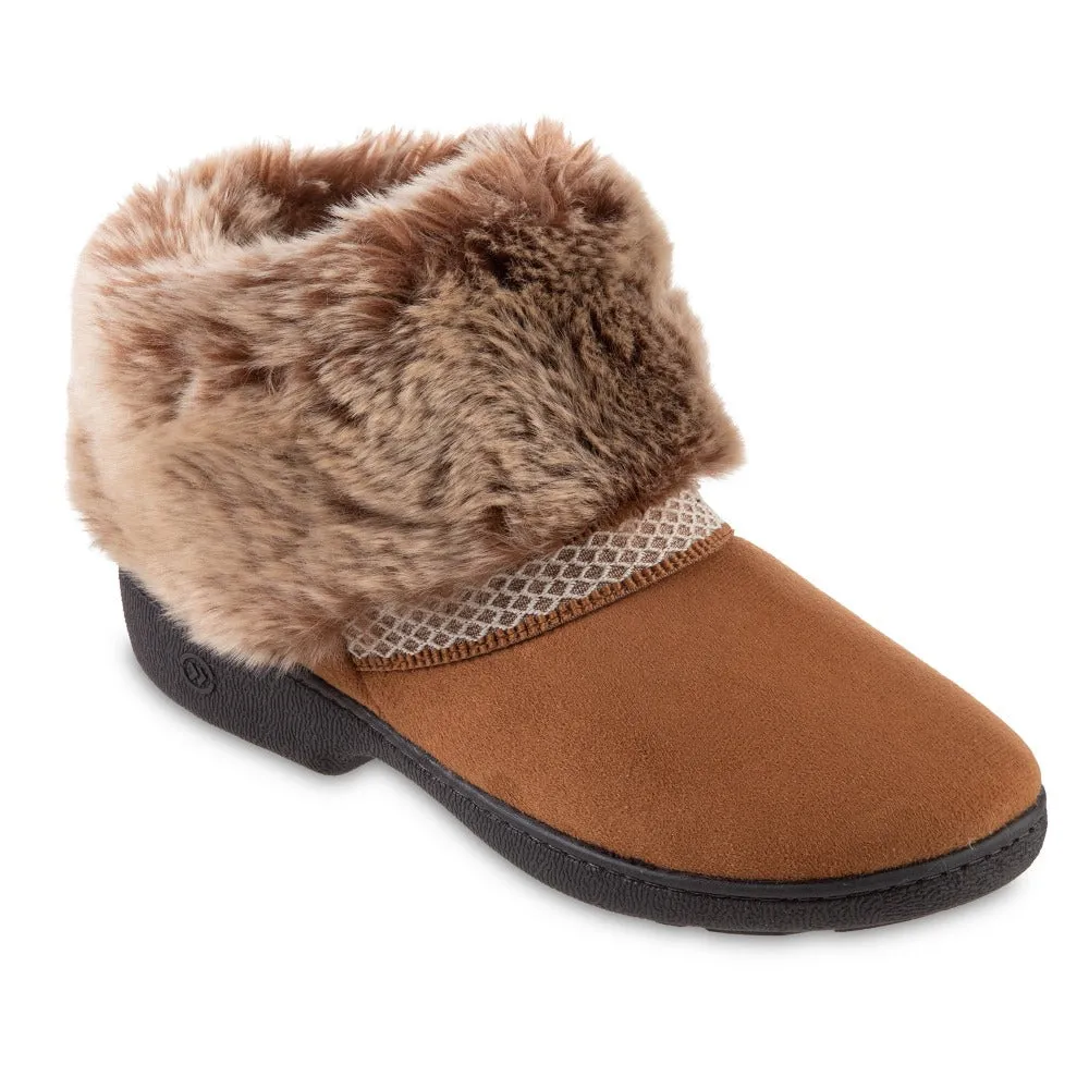 Women's Microsuede Mallory Boot Slippers