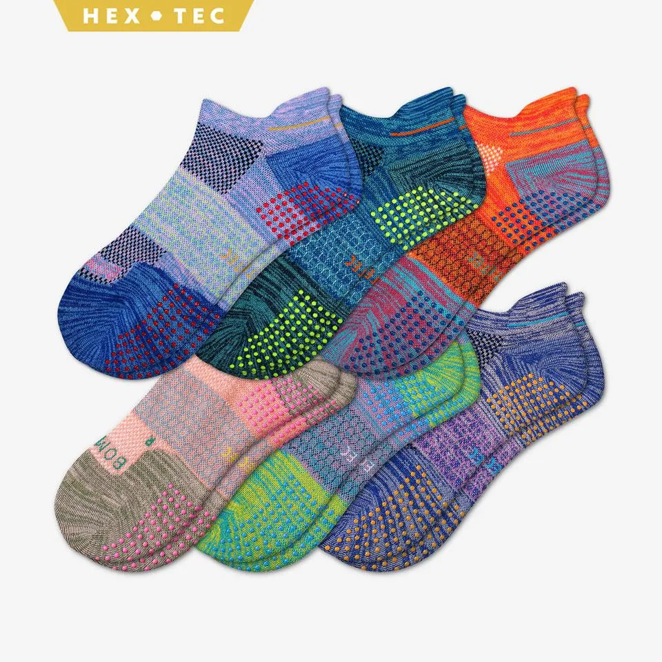 Women's Performance Gripper Ankle Sock 6-Pack