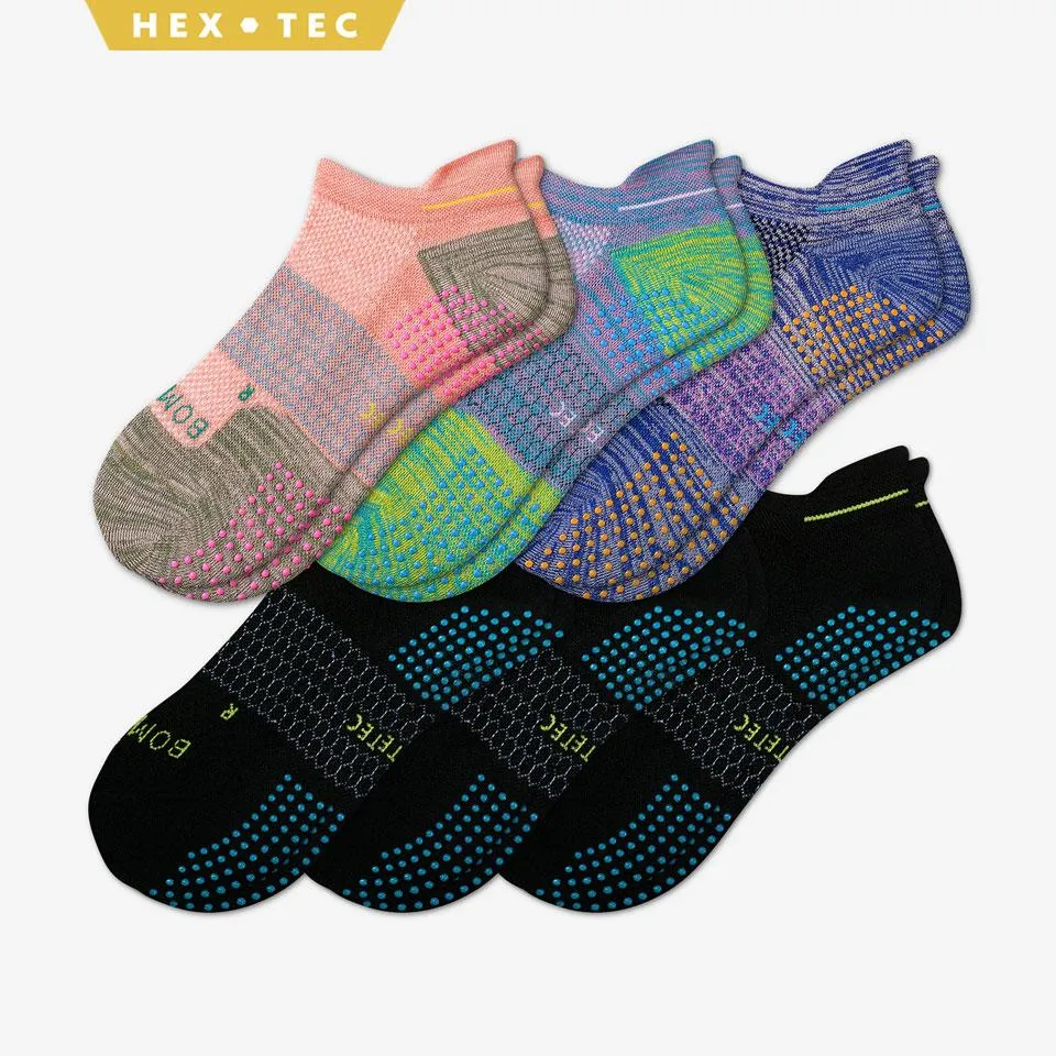 Women's Performance Gripper Ankle Sock 6-Pack