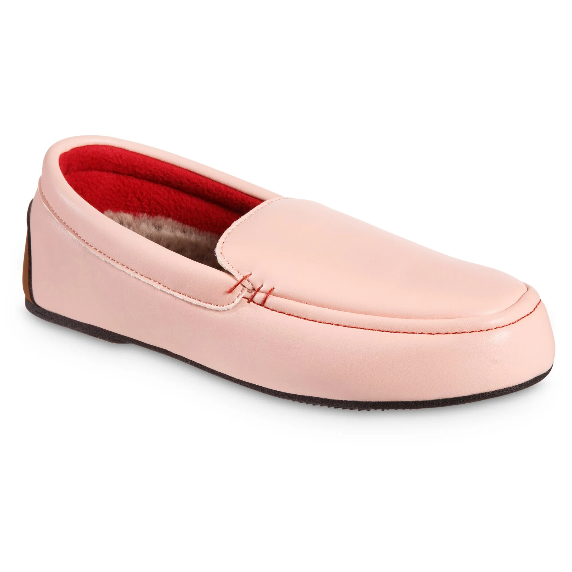 Women's synthetic Leather Vivienne Moccasin Slipper